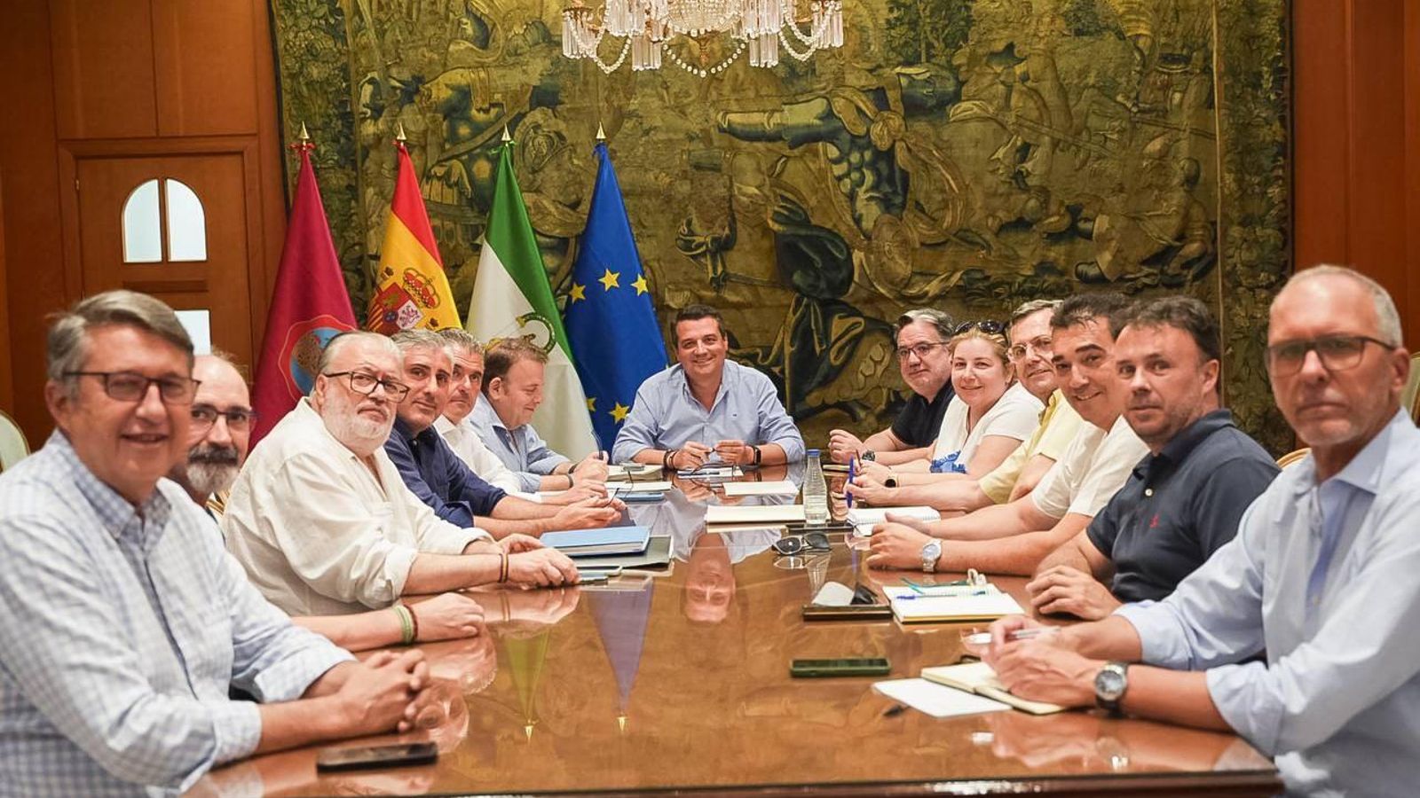 Reunión de este lunes de la Comisión de Feria