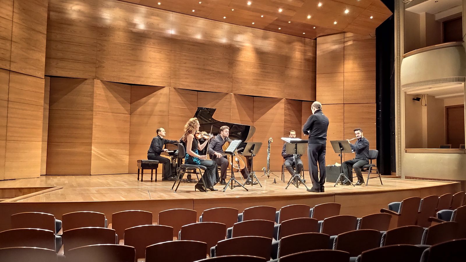 Un año más, Plural Ensemble ofreció su programa en gira nacional en el Espacio Turina.