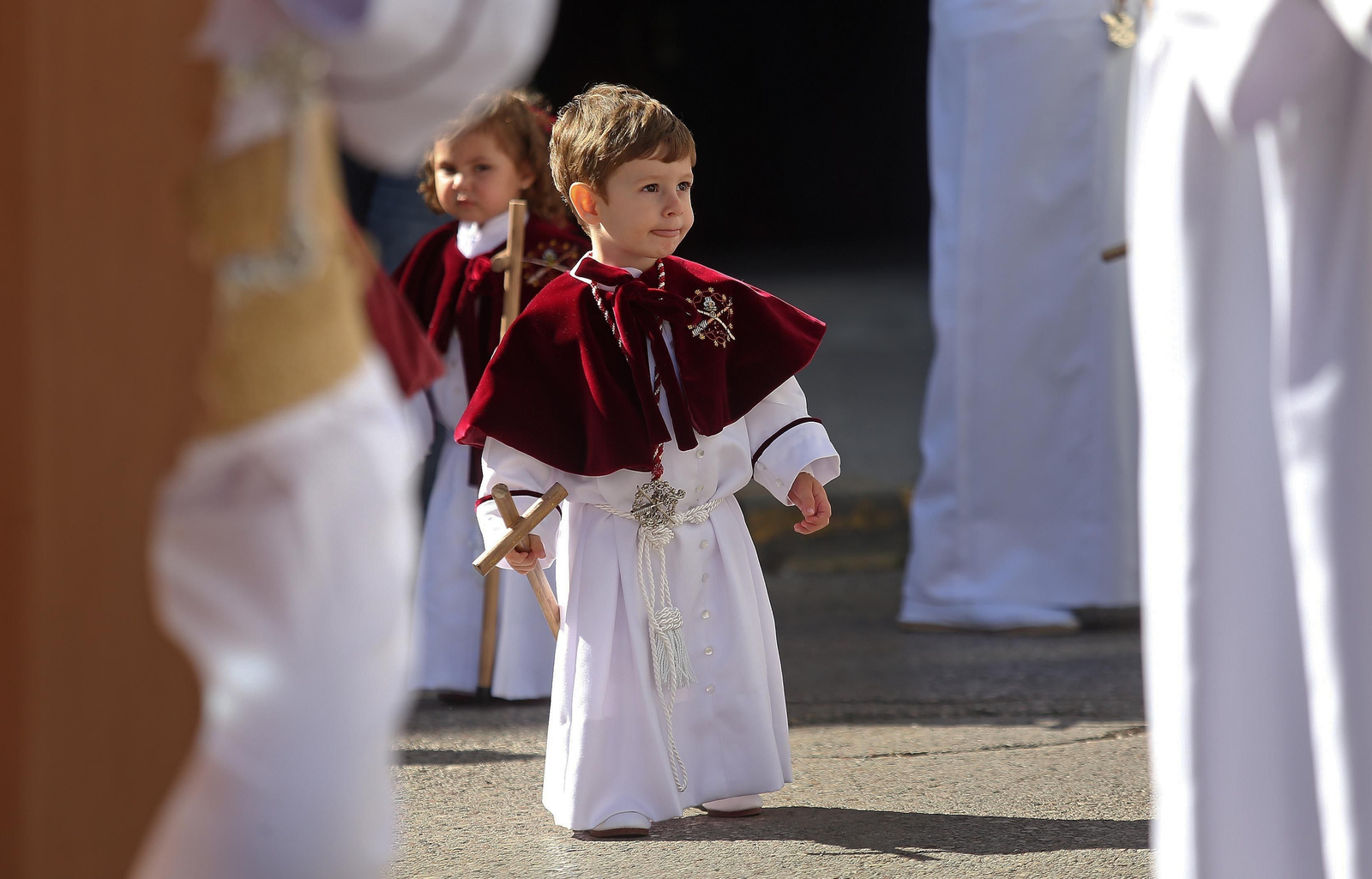Fotos del Lunes Santo en Algeciras: Coronado de Espinas y La Columna