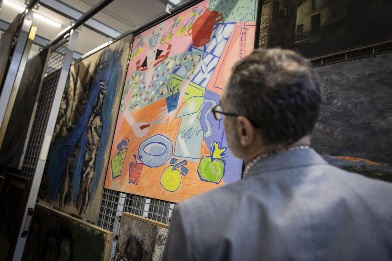 El almacén del arte de la Diputación de Granada, en imágenes