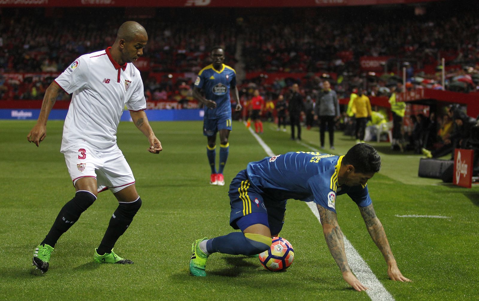 El Sevilla FC-Celta de Vigo, en imágenes