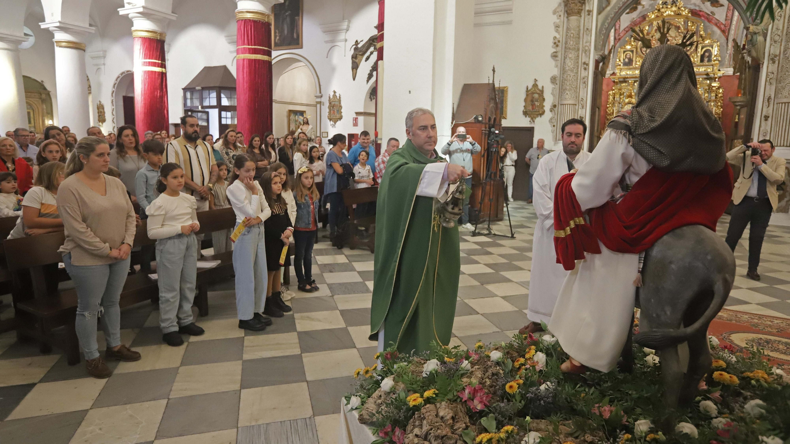 Fotos de la bendición de La Borriquita en San  Roque