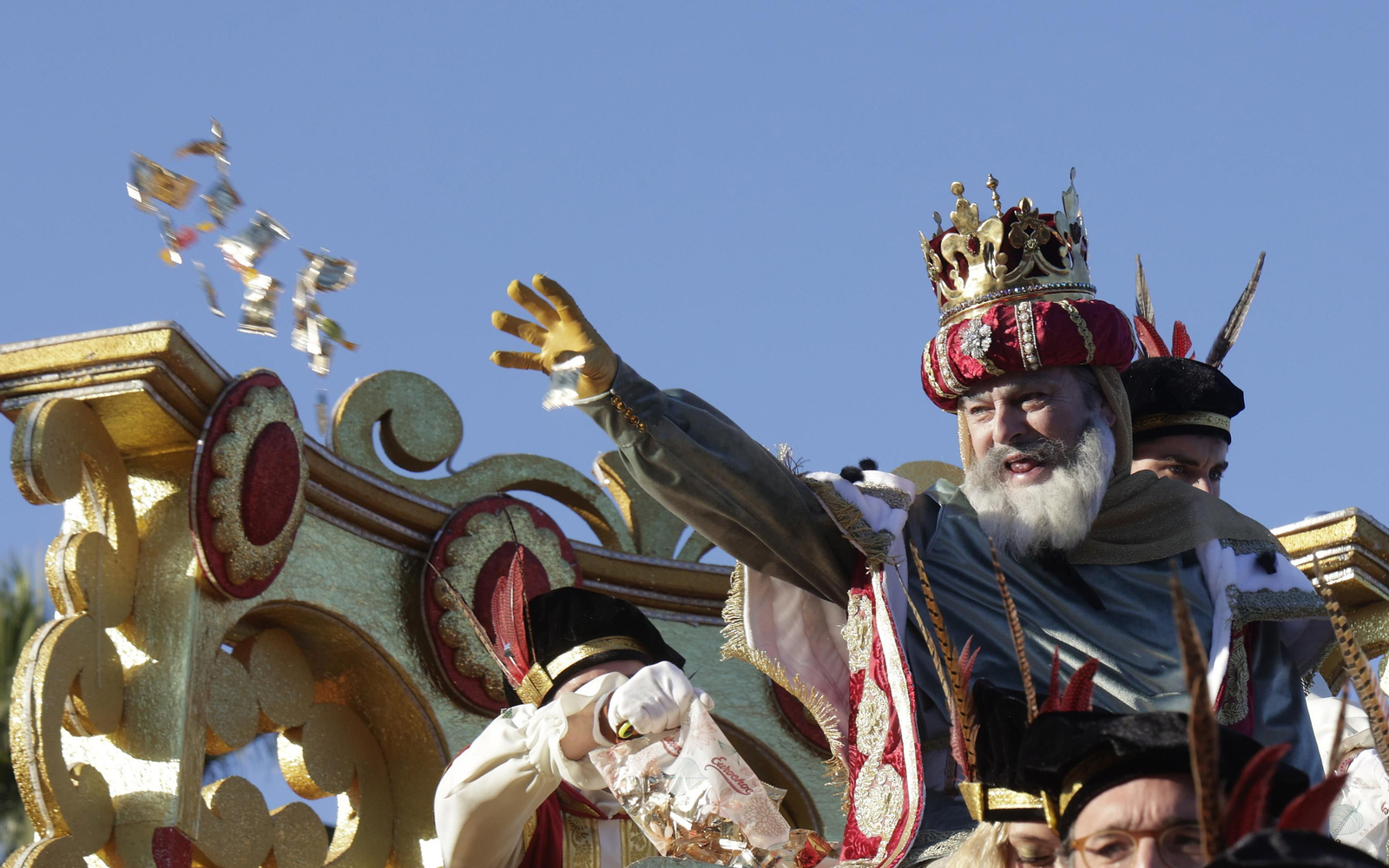 Las imágenes de la Cabalgata de los Reyes Magos en Sevilla