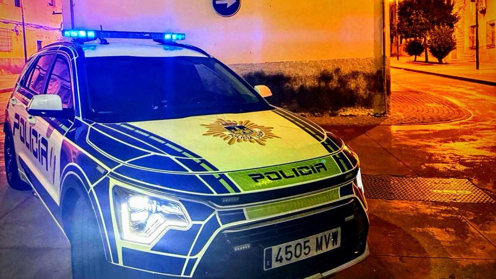 Un vehiculo de la Policía Local de El Puerto de Santa María