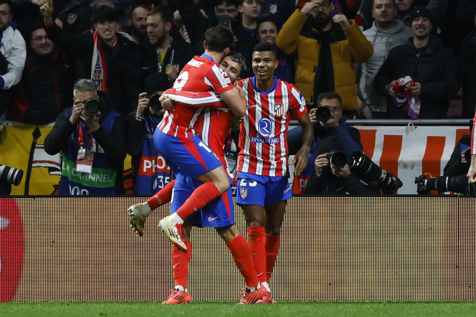 Las fotos del Atlético de Madrid - Bayer Leverkusen