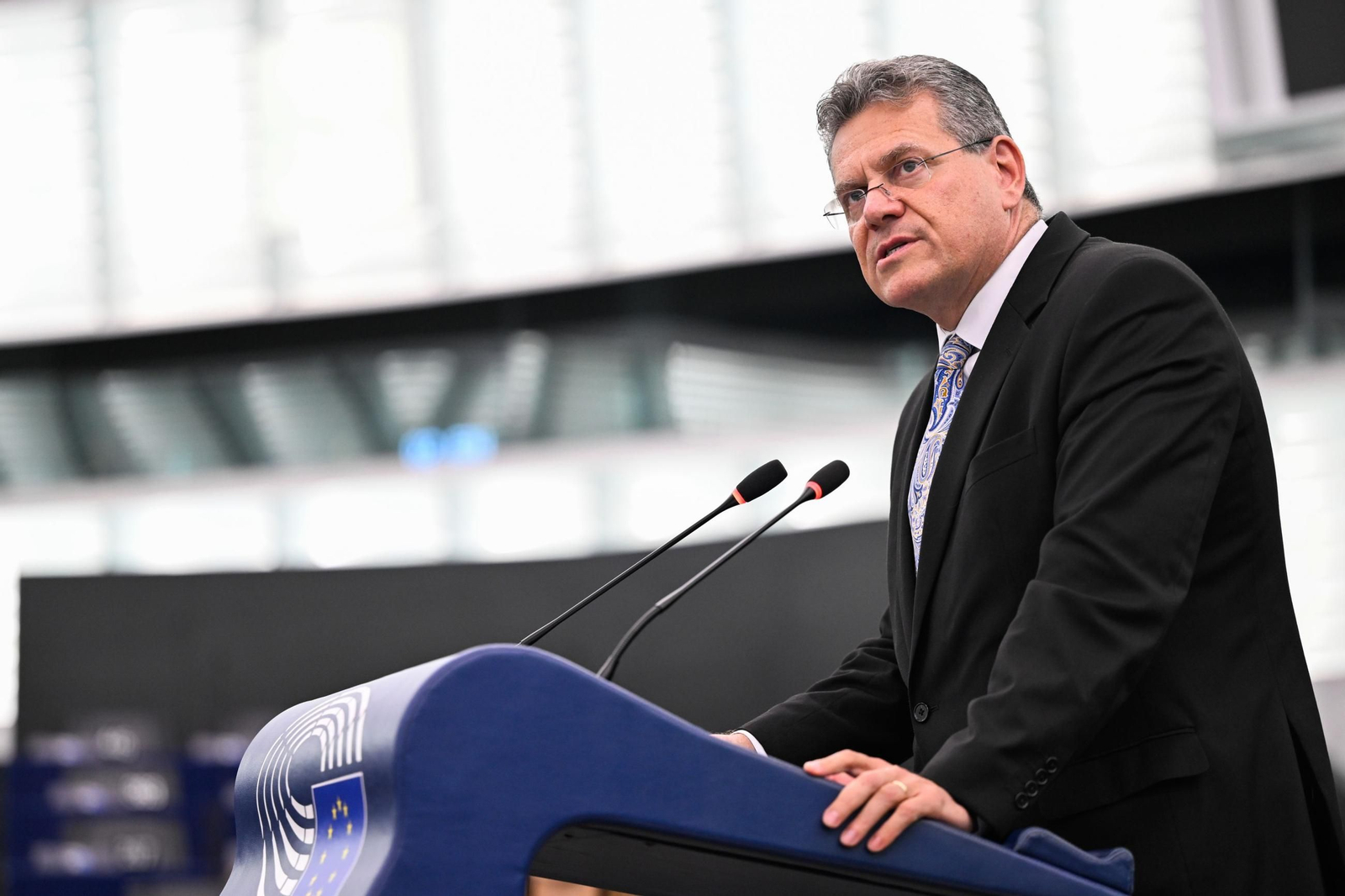 El comisario de Comercio y negociador con EEUU, Maros Sefcovic.