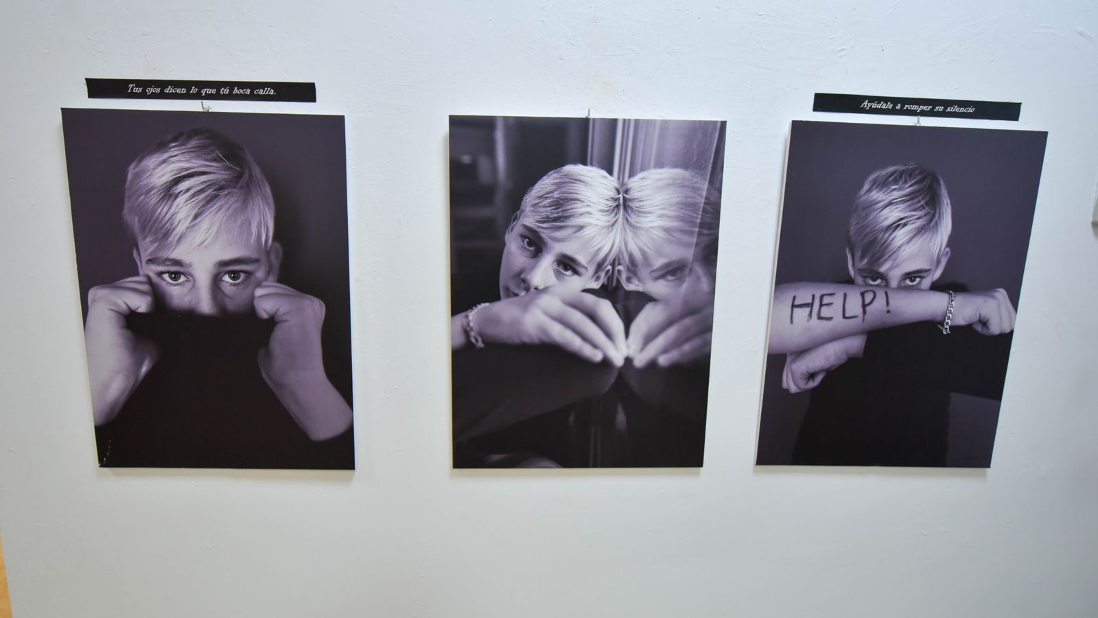 Exposición 'No mas voces silenciadas' de Laura Soler en el centro documental, en imágenes