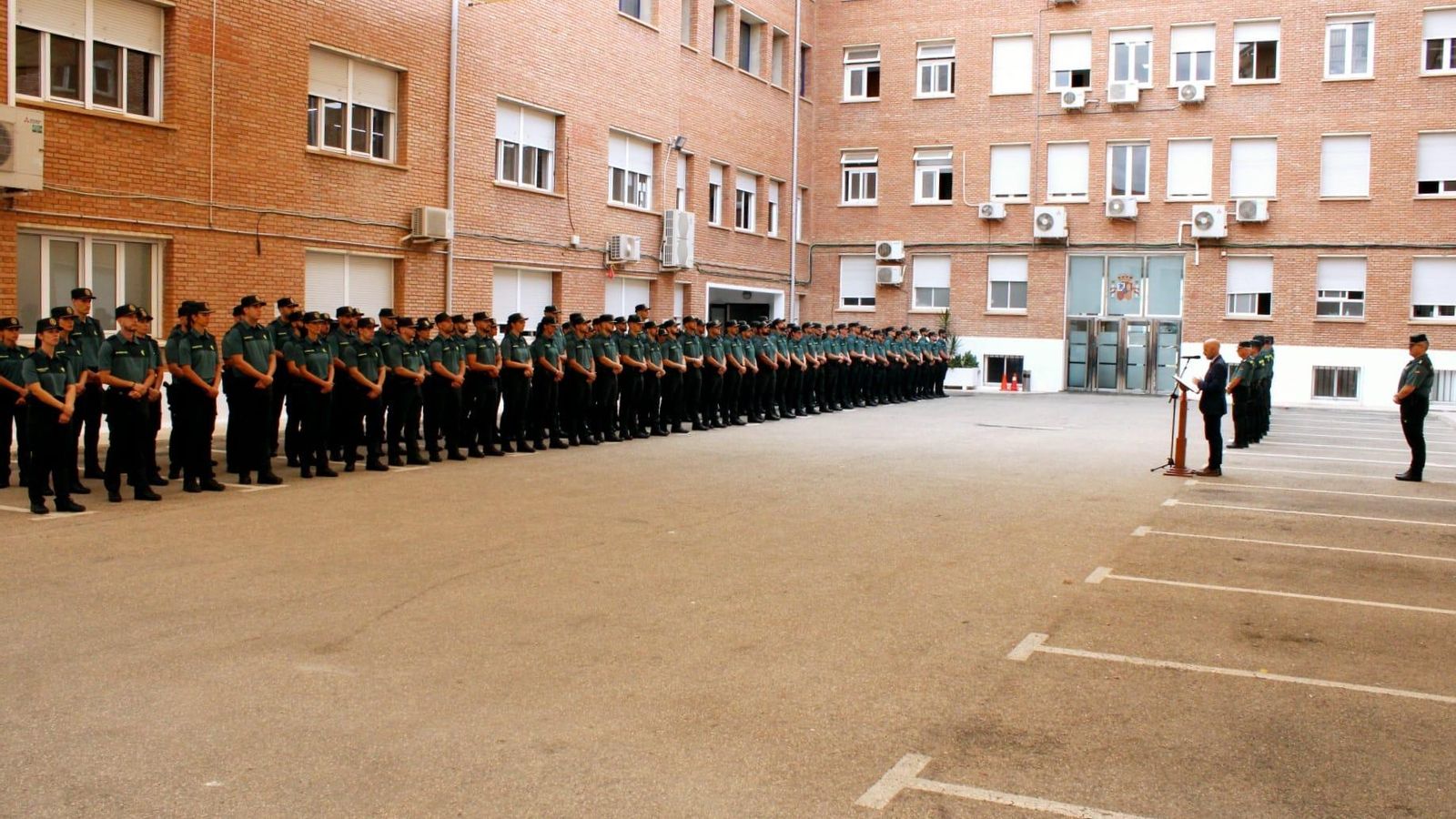 Refuerzo de guardias civiles en la provincia de Málaga.