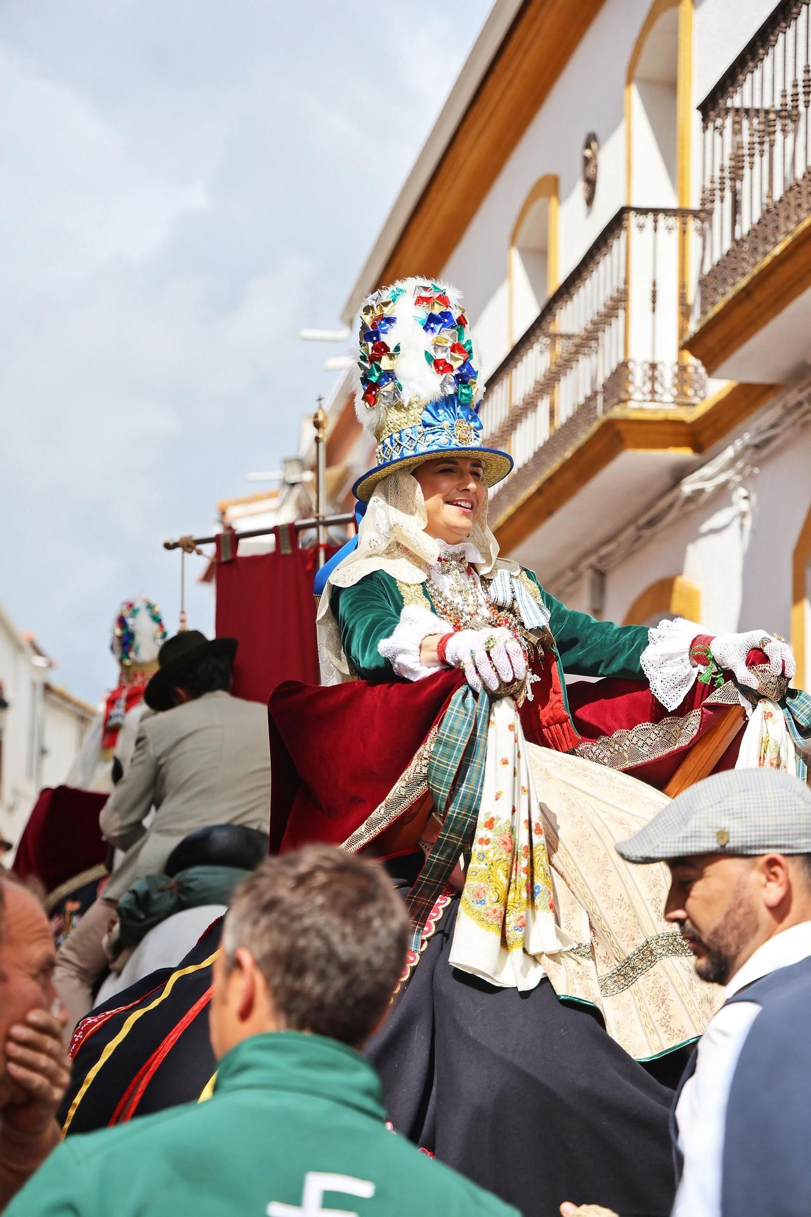 Las imágenes de la romería de San Benito Abad en el Cerro del Andévalo de Huelva