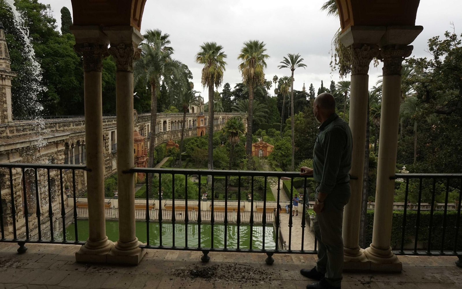 En este balcón del Estanque de Mercurio se grabó una de las escenas más míticas de la serie 'Juego de Tronos'.