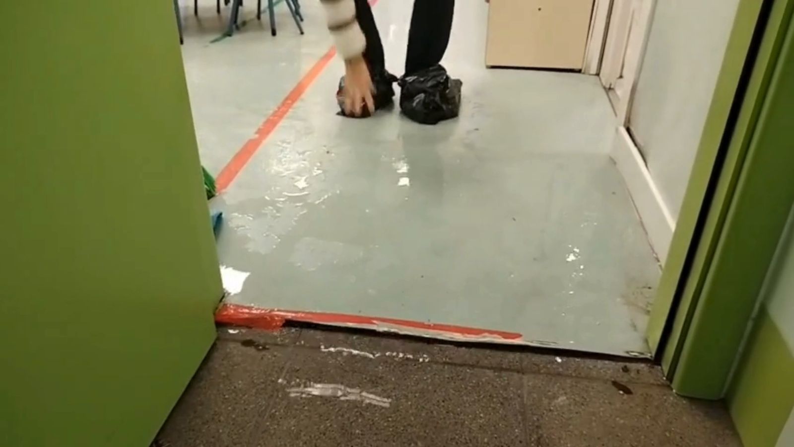 Filtraciones en los colegios de Algeciras