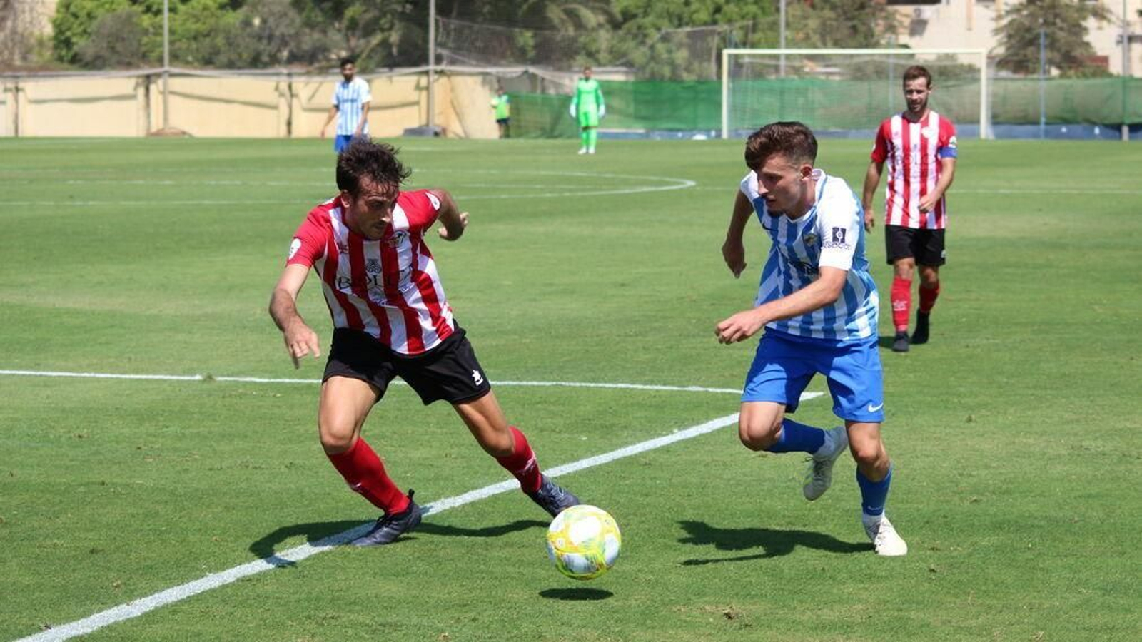 Jugada del Atlético Malagueño-Atlético Porcuna.