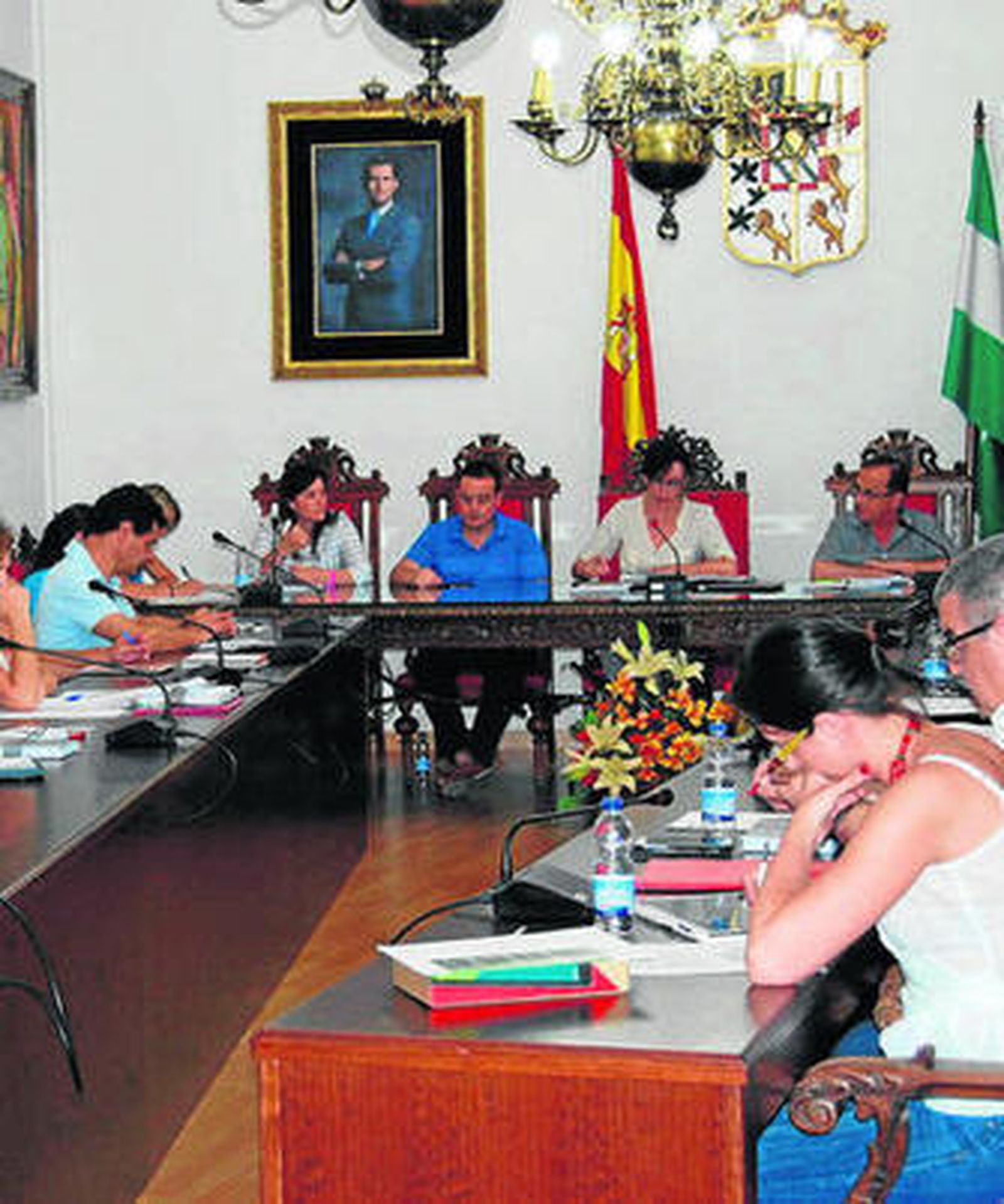 Un momento de la sesión plenaria en Priego de Córdoba.