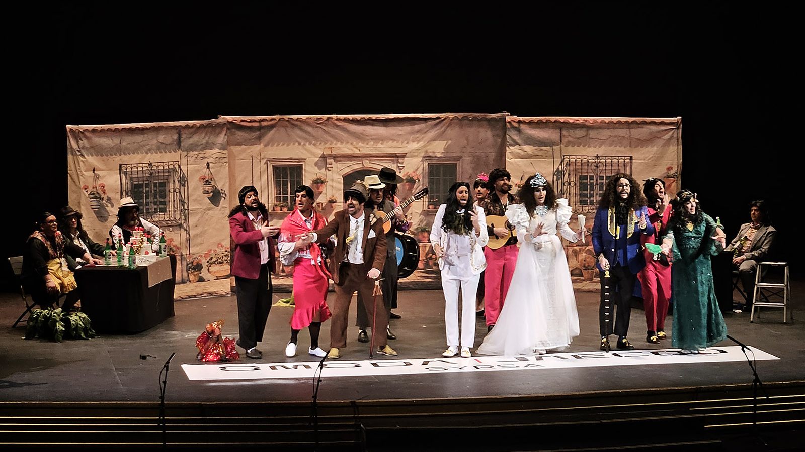 Murga que llegaba desde Torrevieja.