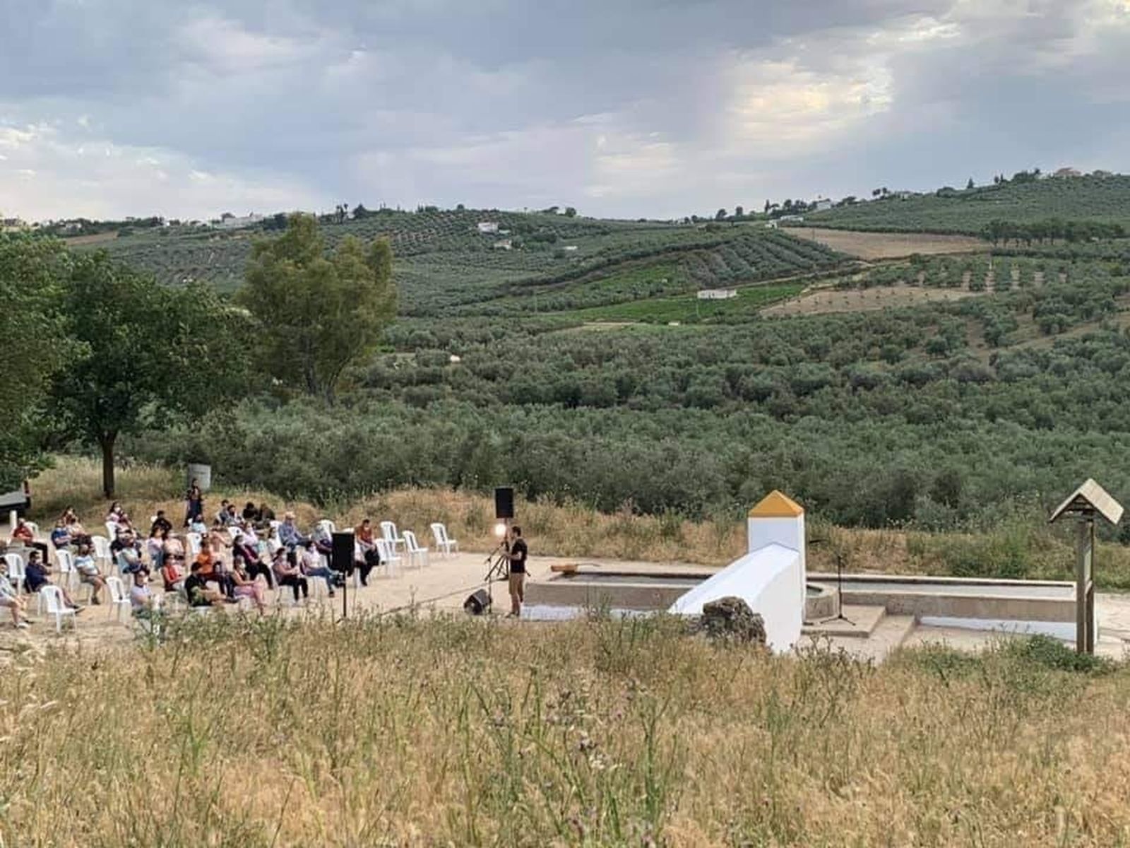 Concierto en la Fuente Nueva de Montilla el pasado verano.