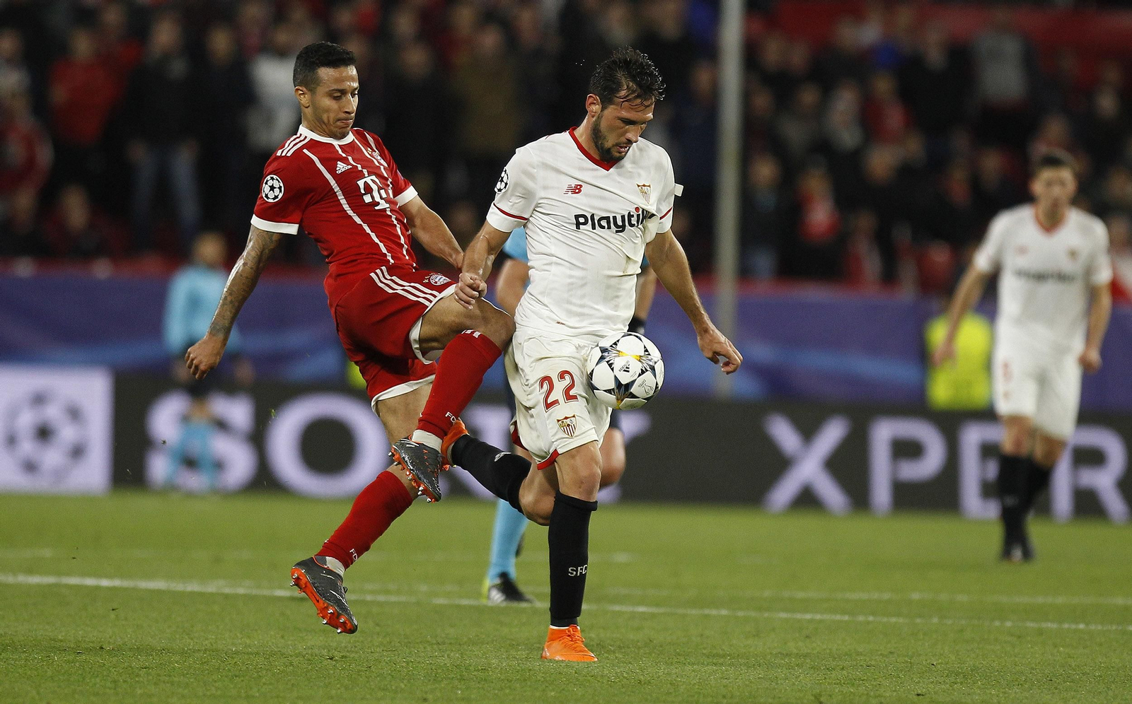 Las imágenes del Sevilla-Bayern Múnich