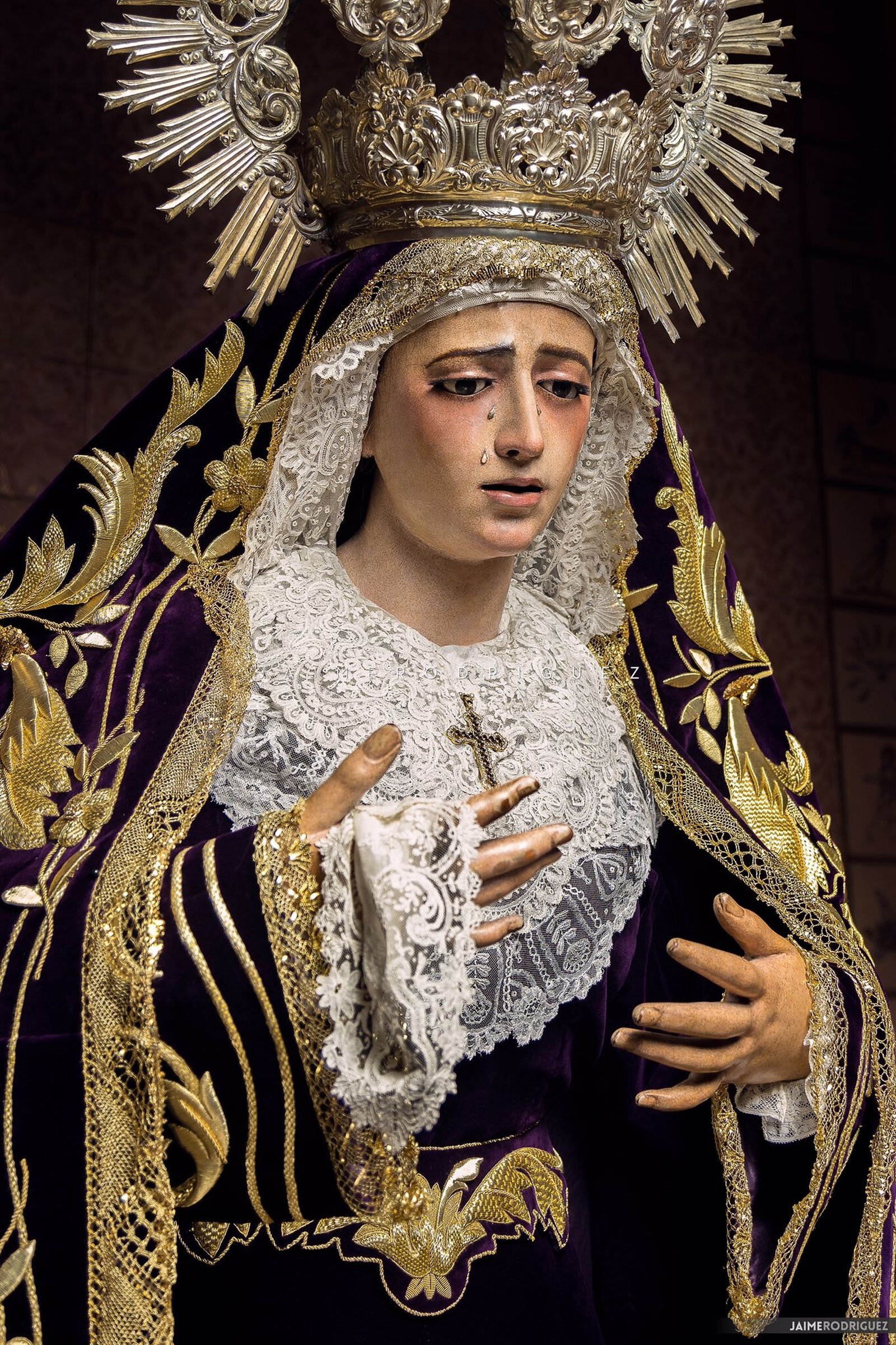 Plano de la Amargura vestida por el día de los difuntos