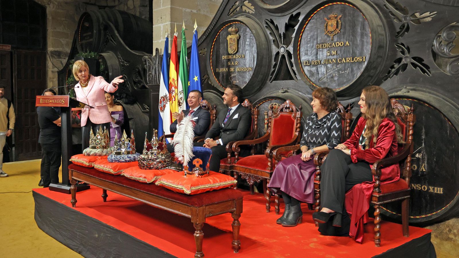 Imágenes de la presentación de los Reyes Magos de Jerez 2025
