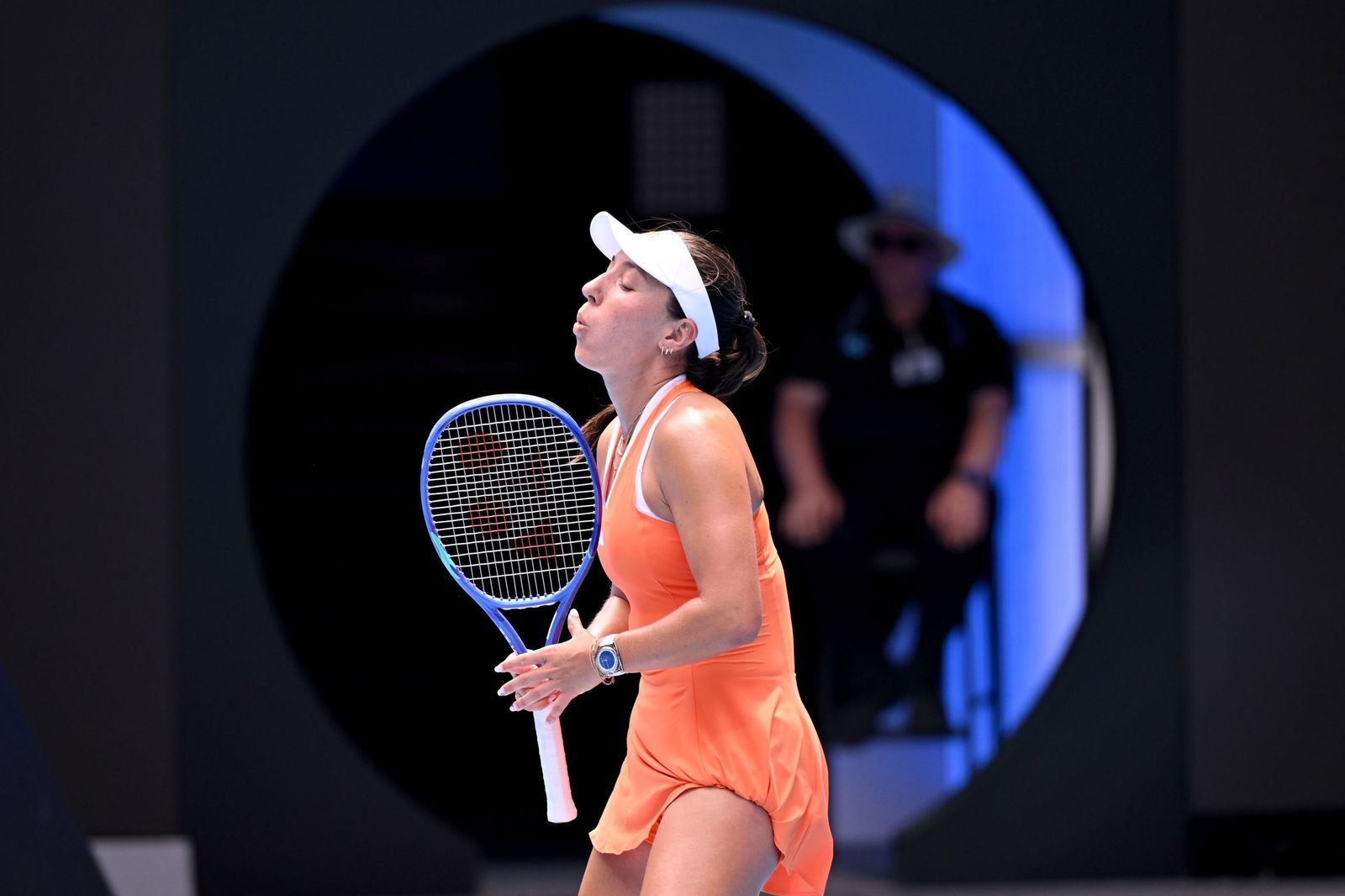 Las fotos de la retirada de Musetti ante Djokovic y del resto de cuartos de final