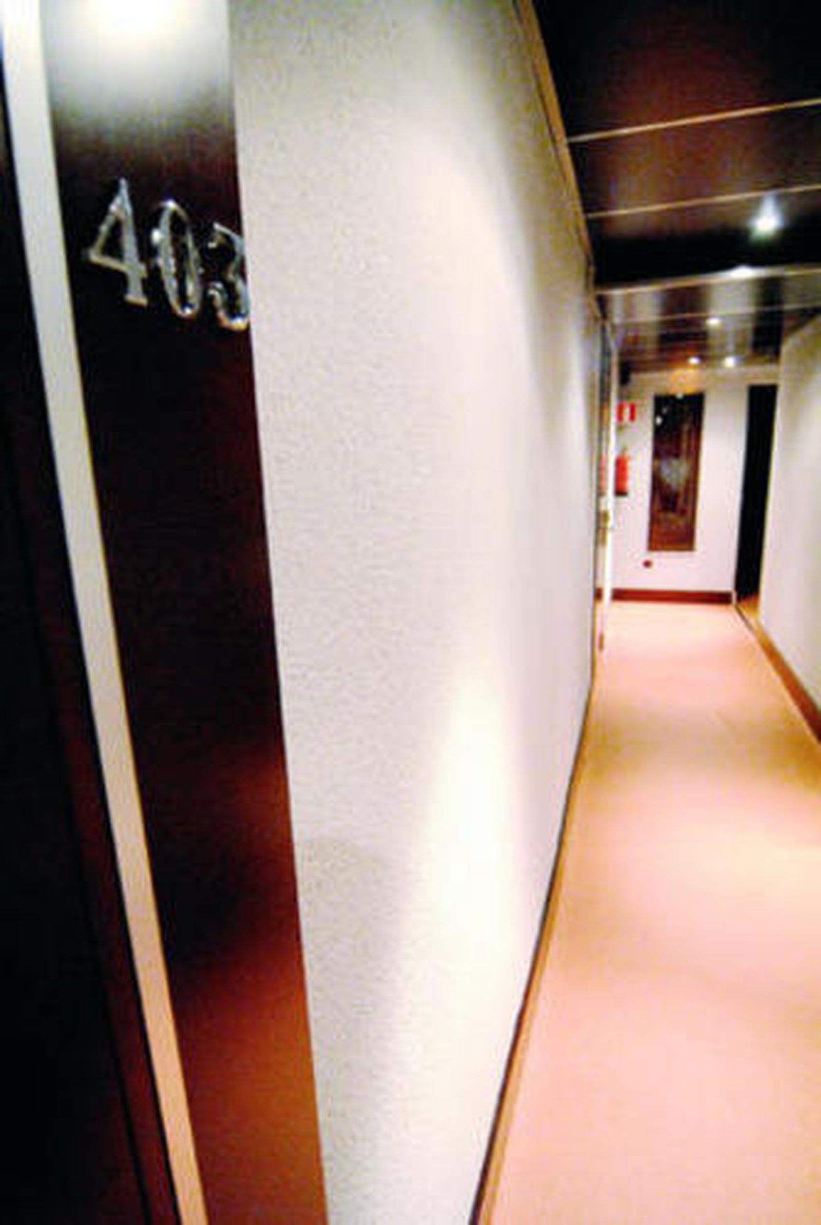 Hotel en el que detuvieron al turista.