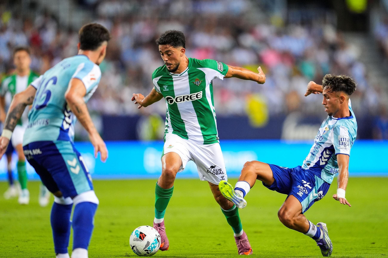 Las mejores fotos del Málaga-Betis