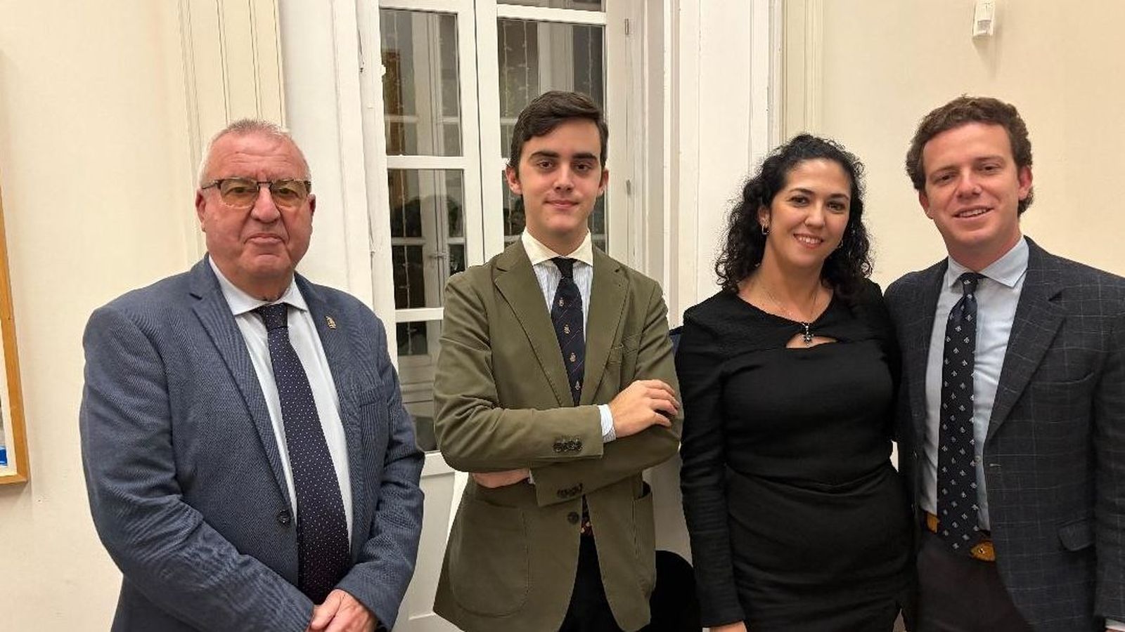 Ildelonso Herrera, Alejandro Quintero, Ana María Guerrero y Jaime Cano coincidieron en el acto.