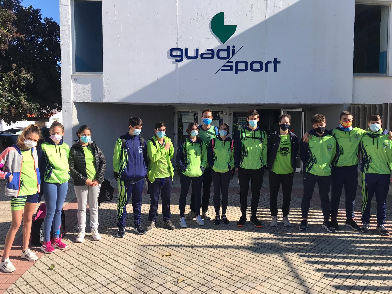 Los representantes del CN Colombino destacaron en Ayamonte.