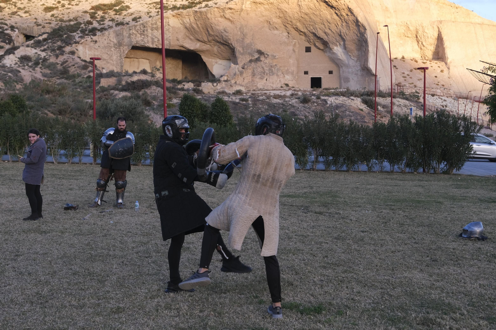Fotogalería de los combates medievales en Almería