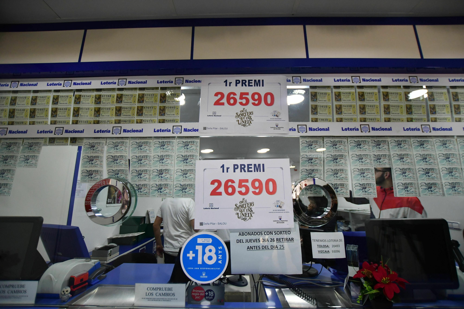 Las imágenes del Sorteo de Navidad