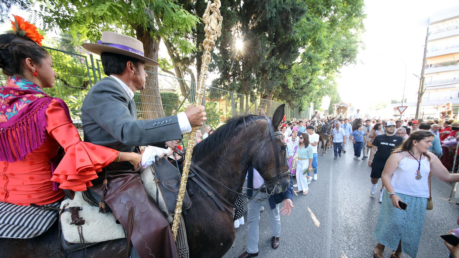 Vuelta a Jerez de la hermandad del Rocío