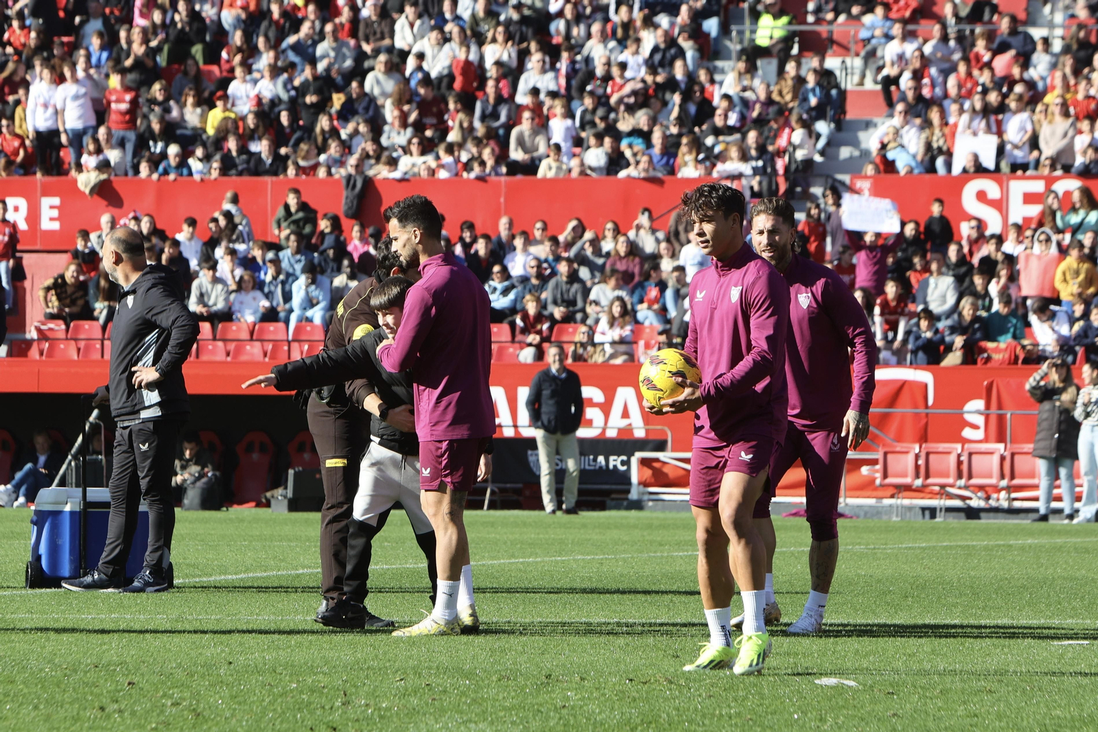 Entrenamiento Sevilla