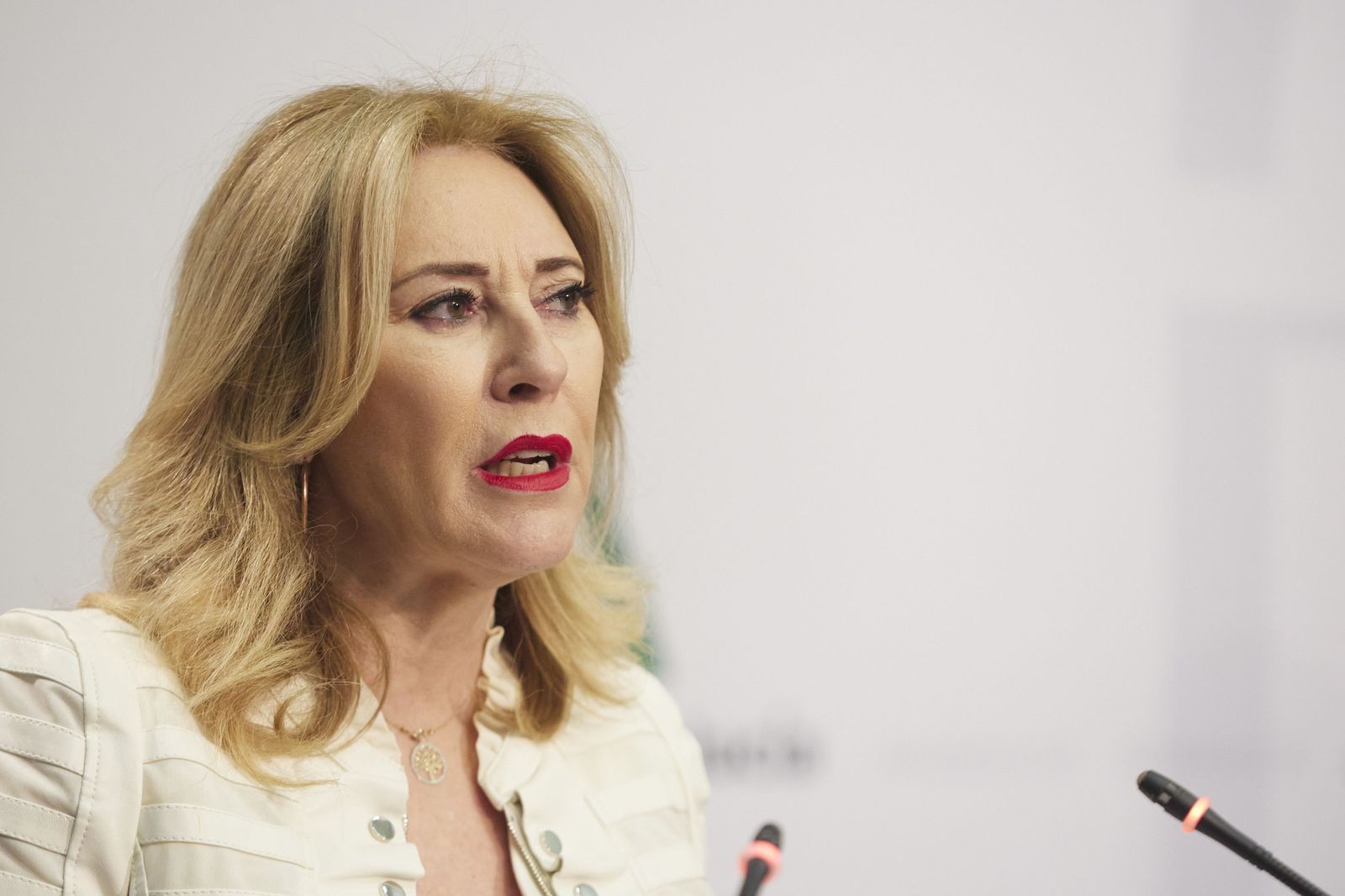 Carolina España, consejera de Hacienda de la Junta de Andalucía.