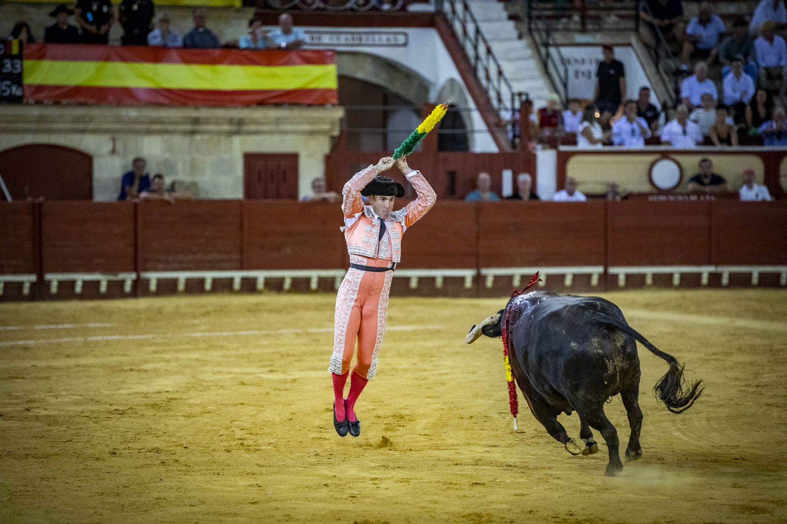 Daniel Crespo, Manzanares y Juan Ortega, en la plaza de toros de El Puerto