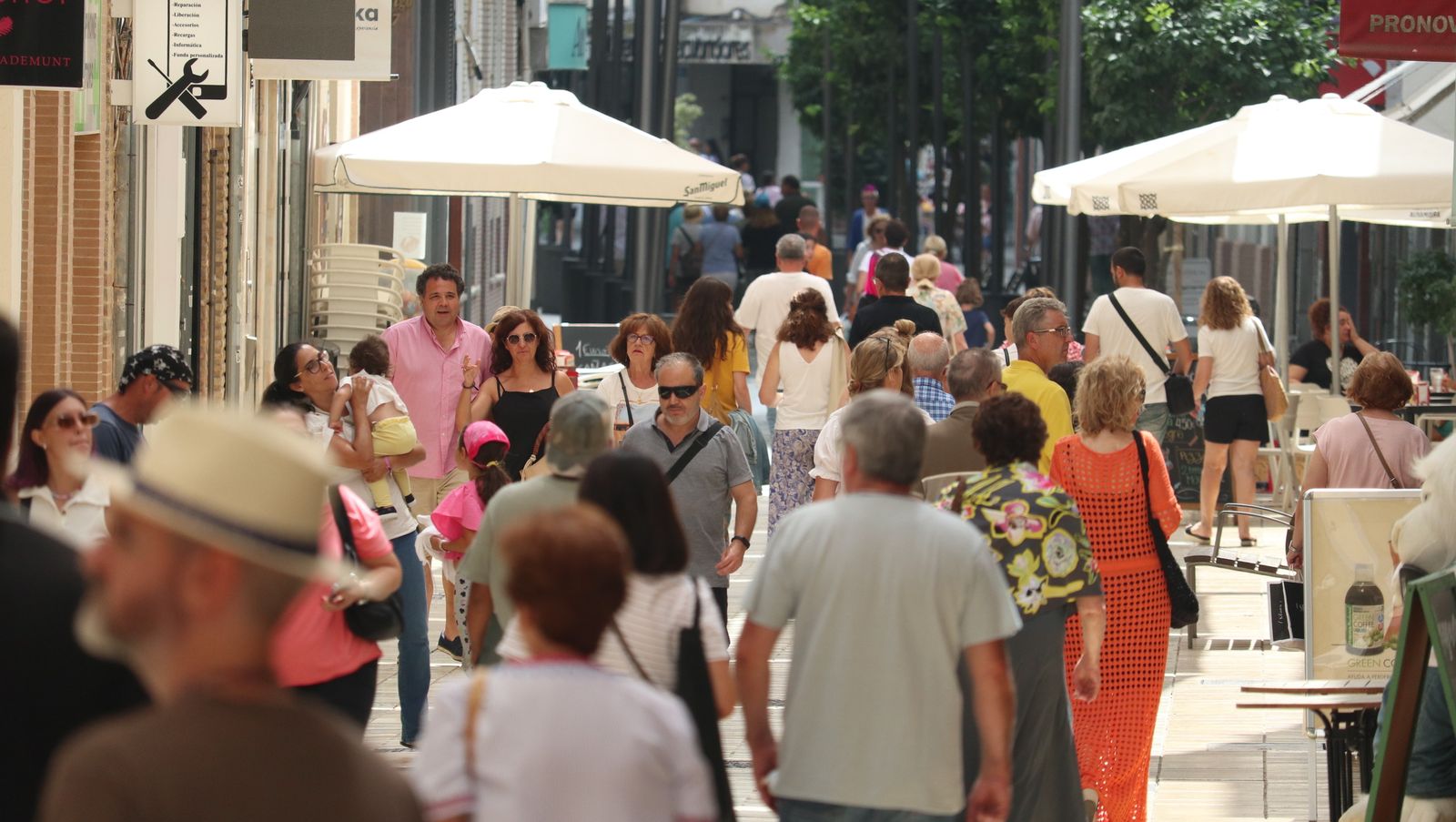 Imágenes del jueves 7 de julio en Huelva