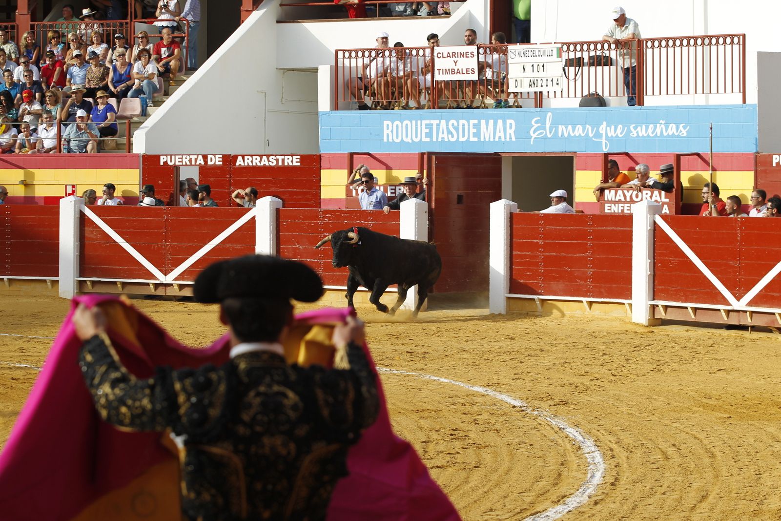 Fotogalería corrida de toros Roquetas de Mar. El Fandi, Castella, Cayetano.