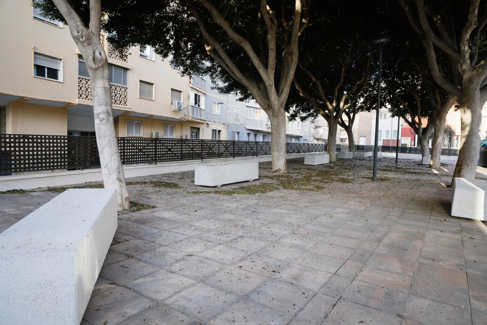 Imágenes de las calles en obras