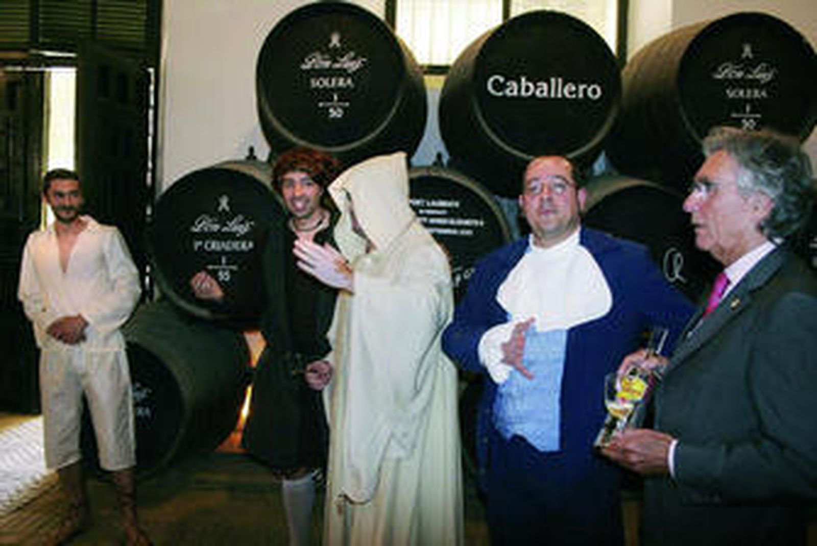 Ayer se presentaron las visitas teatralizadas al castillo de San Marcos, que organiza el Grupo Caballero.