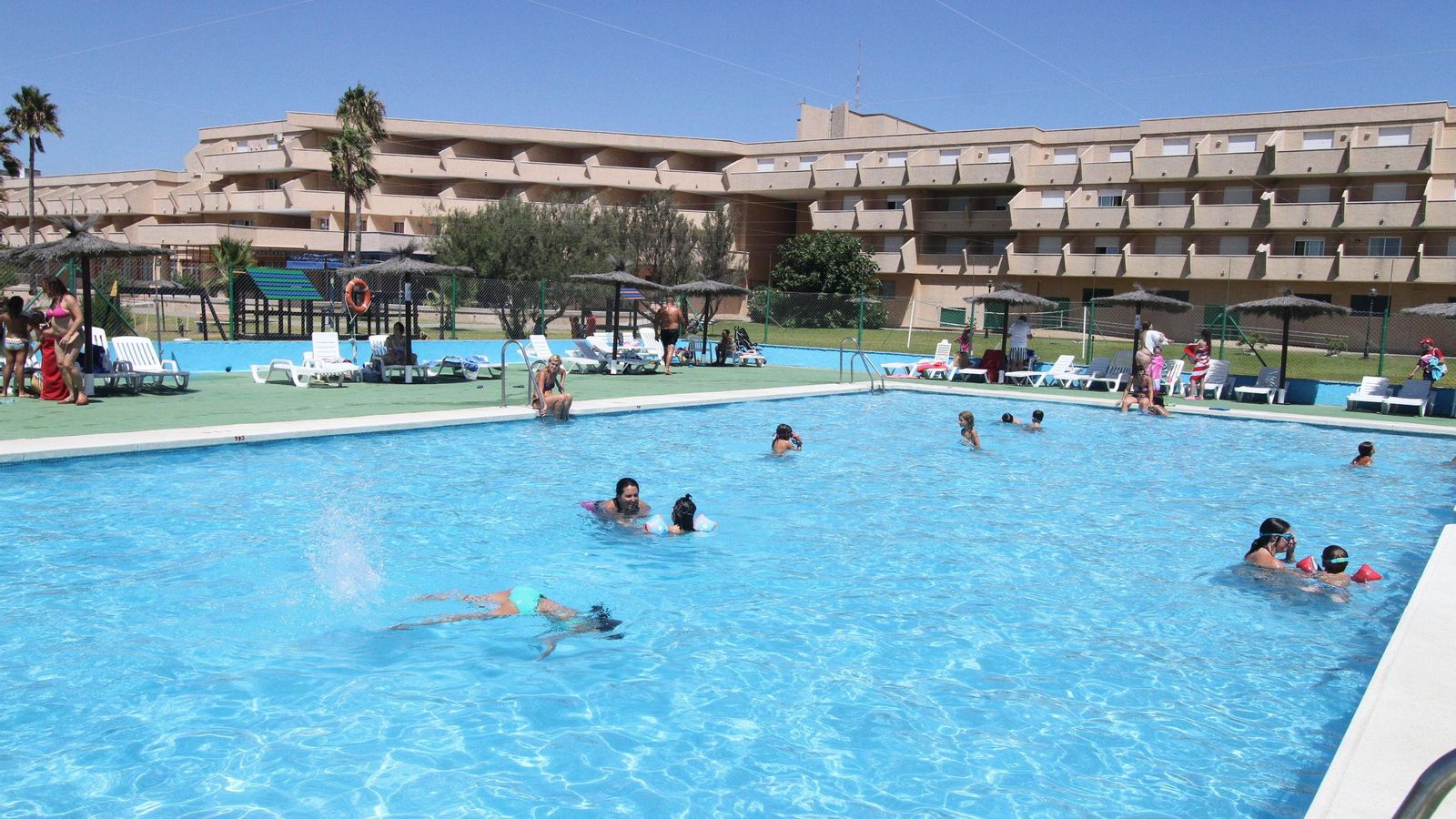 La Residencia de Tiempo Libre de La Línea. La Residencia de Tiempo Libre de La Línea.