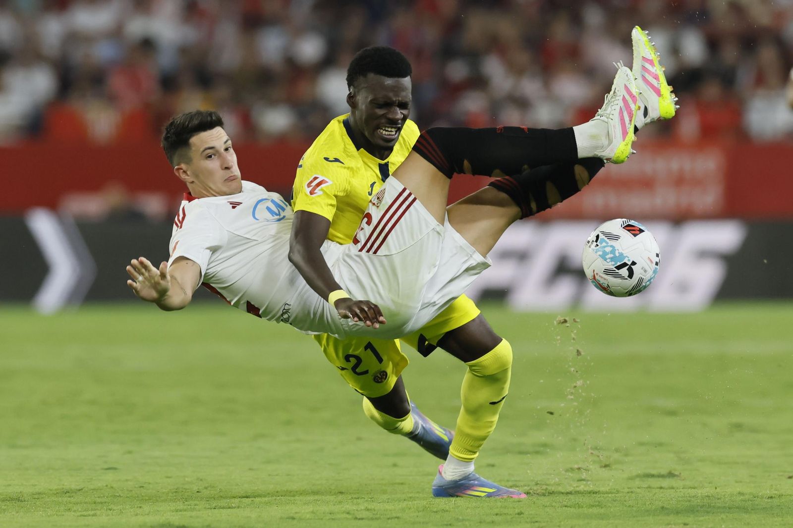 Las fotos del Sevilla-Villarreal