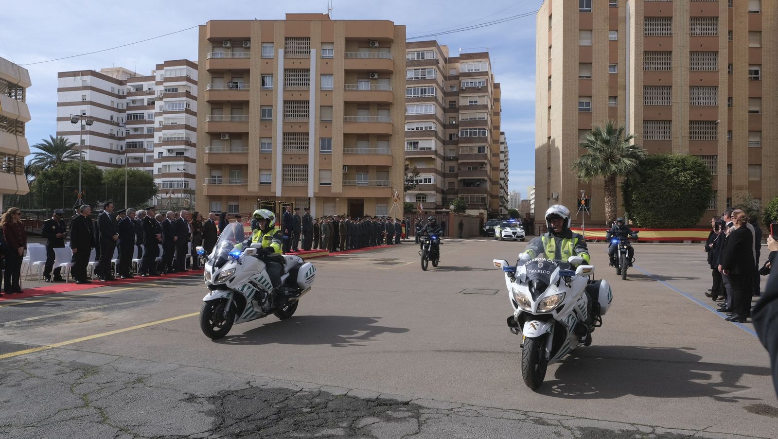 Las imágenes de la toma de posesión del nuevo coronel jefe de la Guardia Civil de Almería
