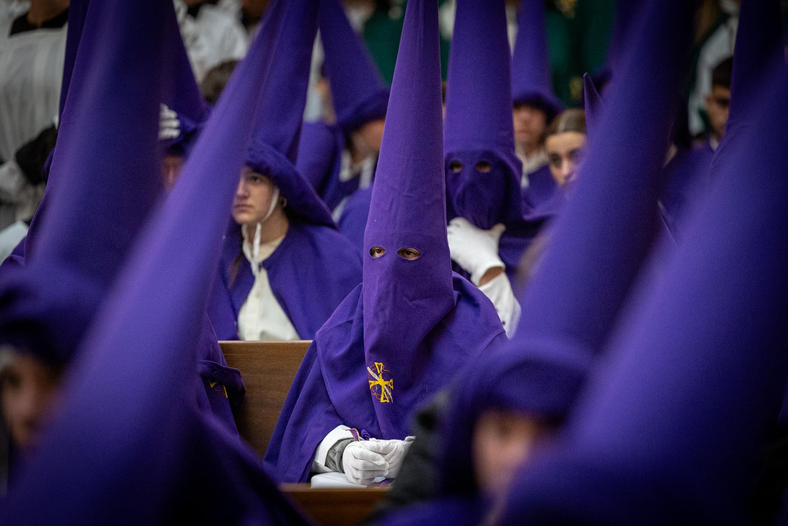 Las imágenes de la cofradía de Cigarreras en la Semana Santa de Cádiz de 2024