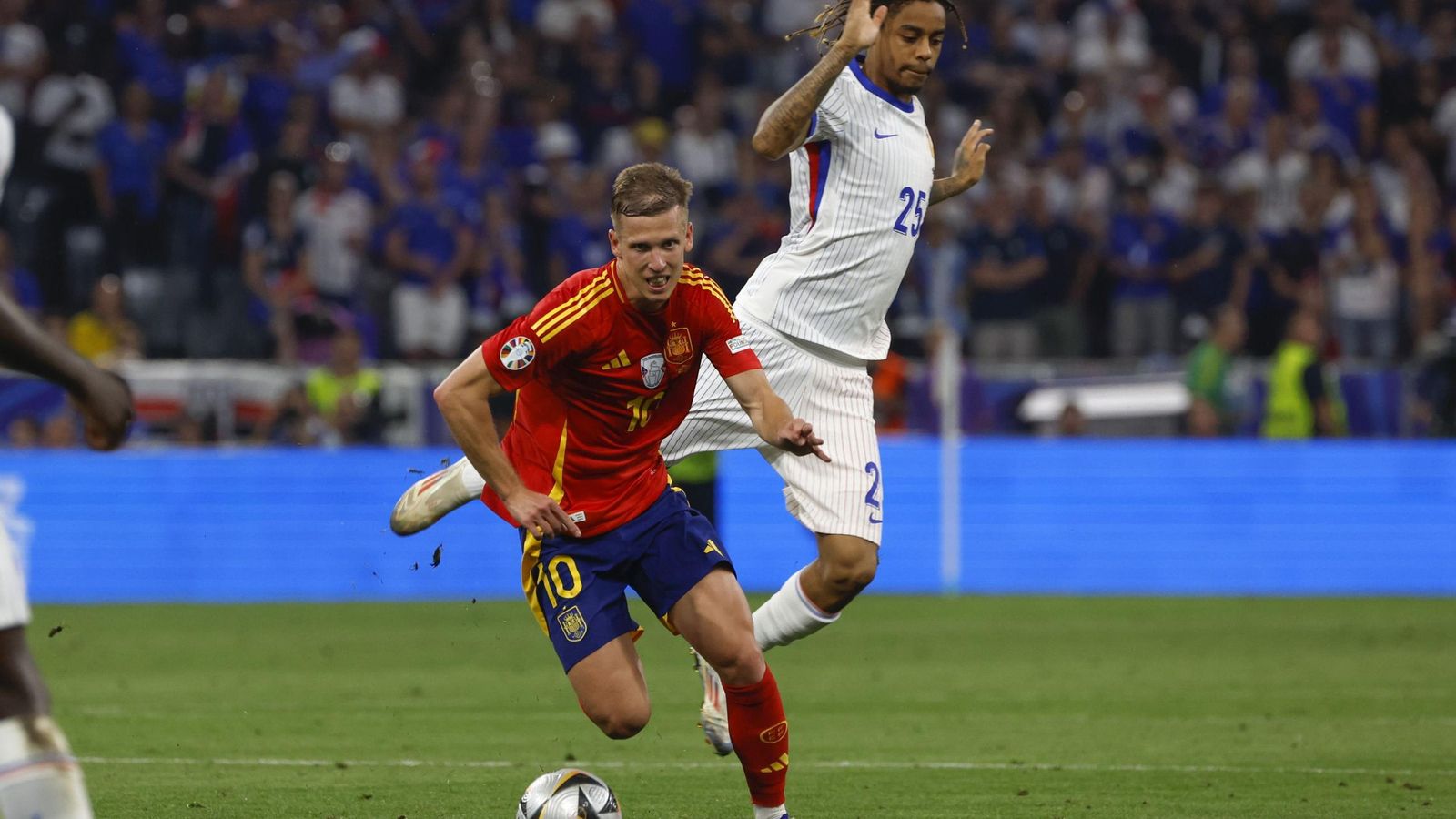 Las mejores imágenes del España - Francia