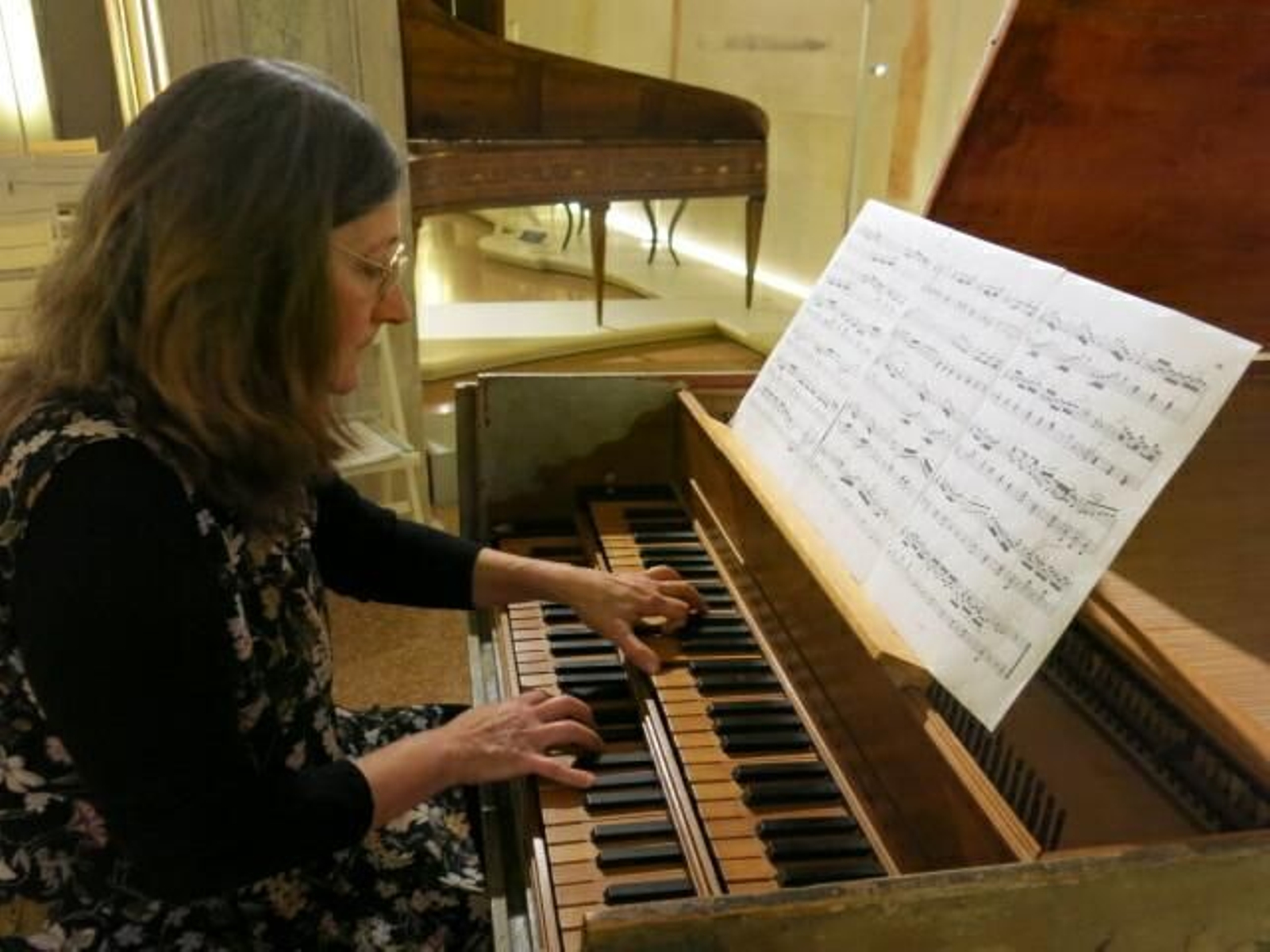 Luisa Morales, directora del Festival de Música de Tecla Española.