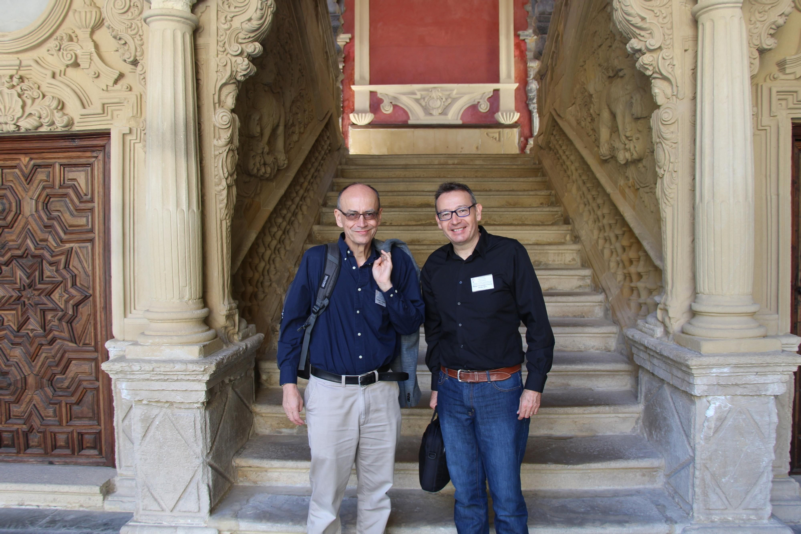 Thomas C. Südhof y Rafael Fernández-Chacón .