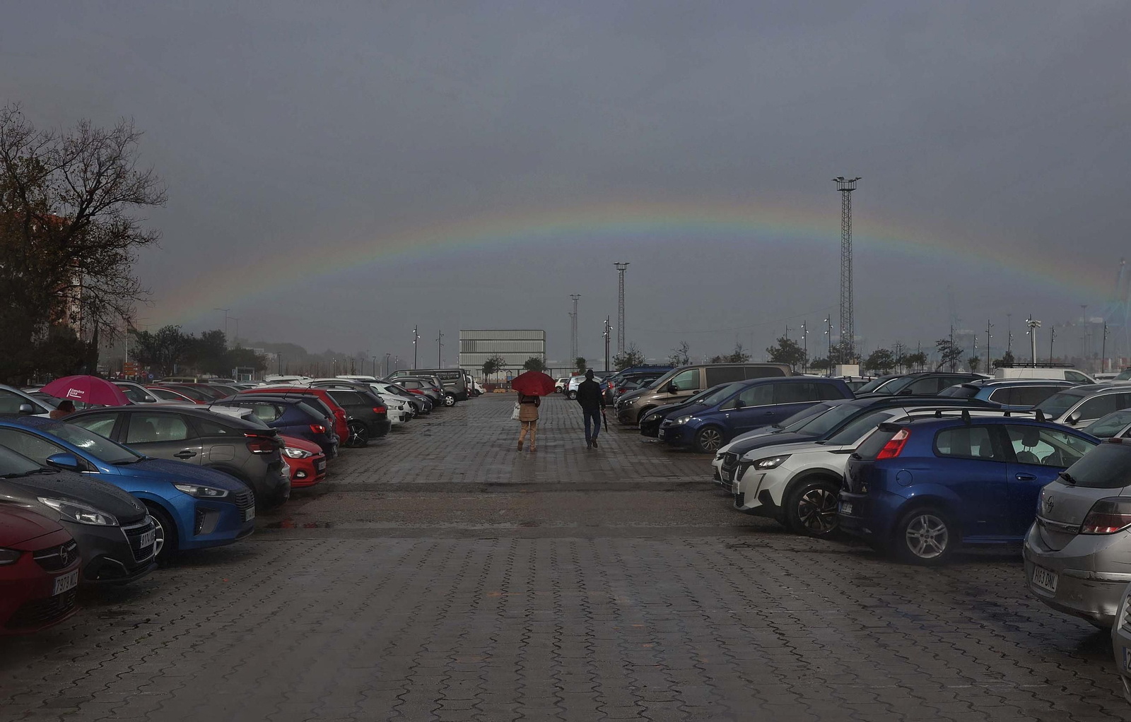 Fotos de los efectos de la borrasca Herminia en Algeciras