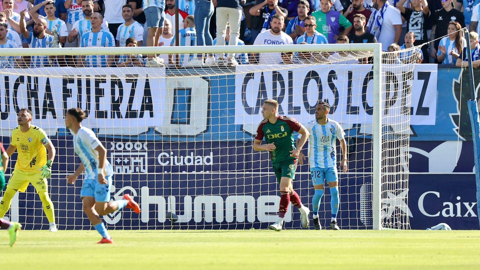 El Málaga CF-Real Oviedo, en fotos