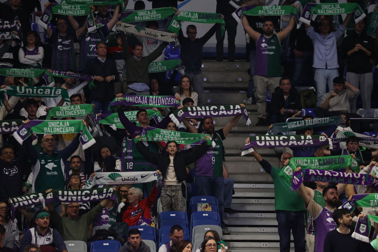 Búscate en las gradas del Carpena en el Unicaja-Gran Canaria