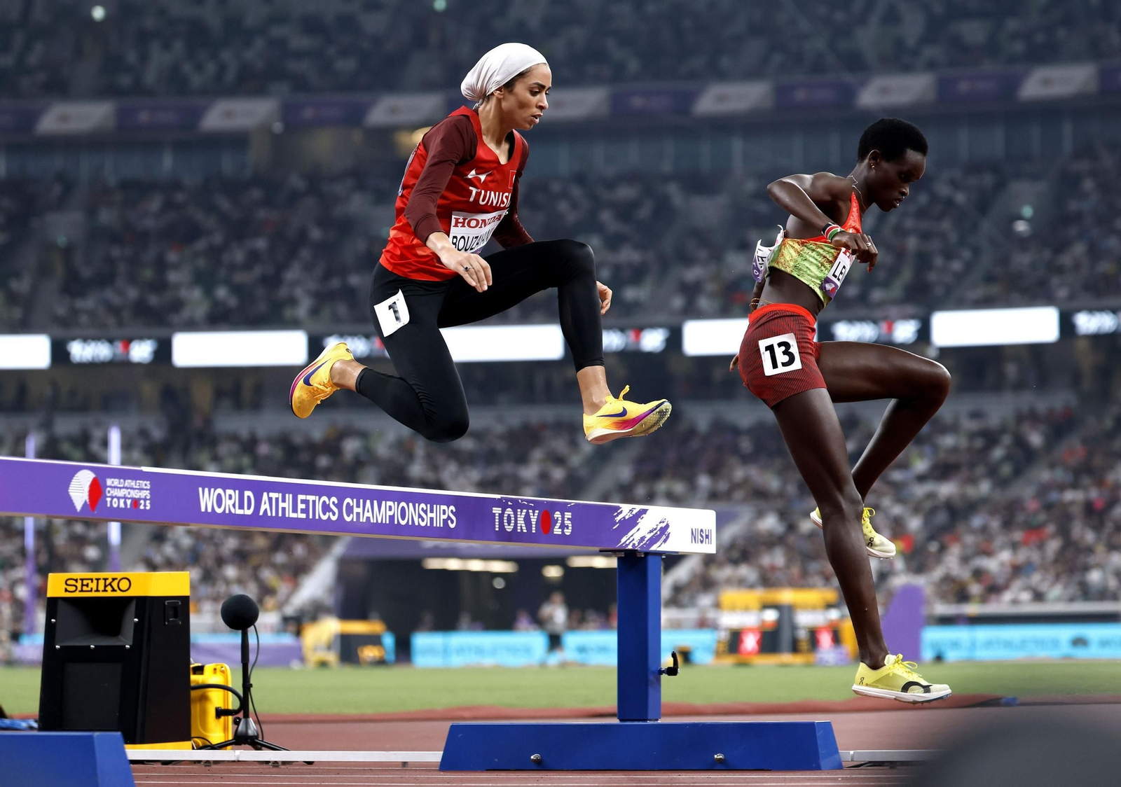 Las fotos de la lesión de Jordan Díaz y del resto de la jornada del Mundial de atletismo