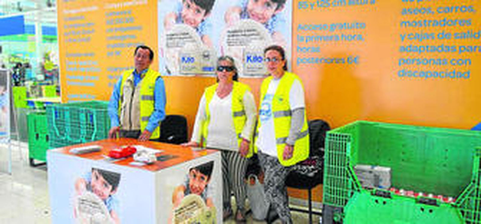 Recogida de alimentos gracias a Carrefour.