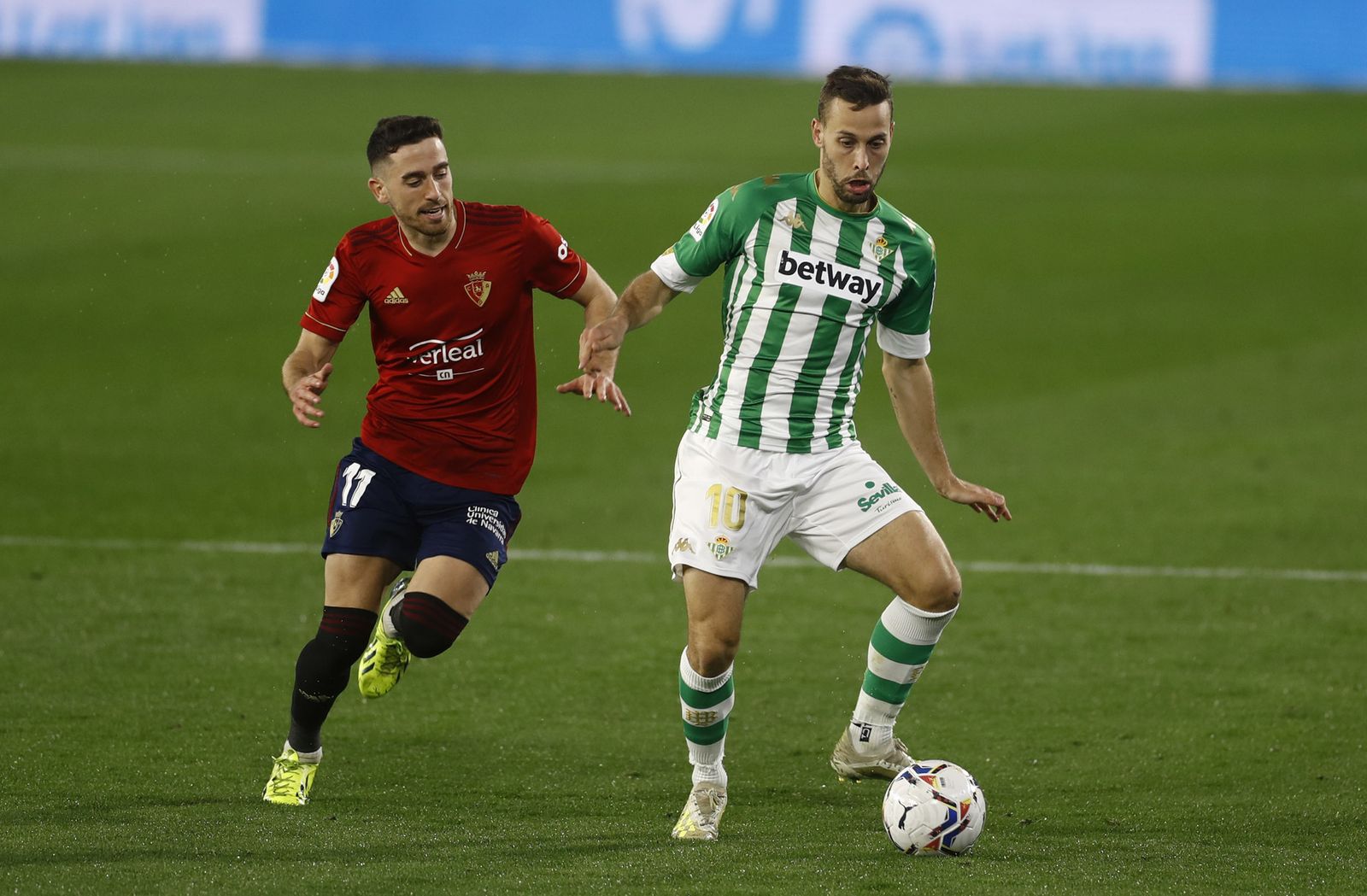 Las imágenes del Betis-Osasuna